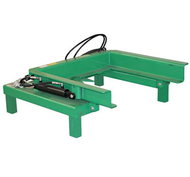 Valley Craft Forklift Attachment for Powered Self-Dumping System - used w/ Mobile Hoppers, 2000 lb. Capacity